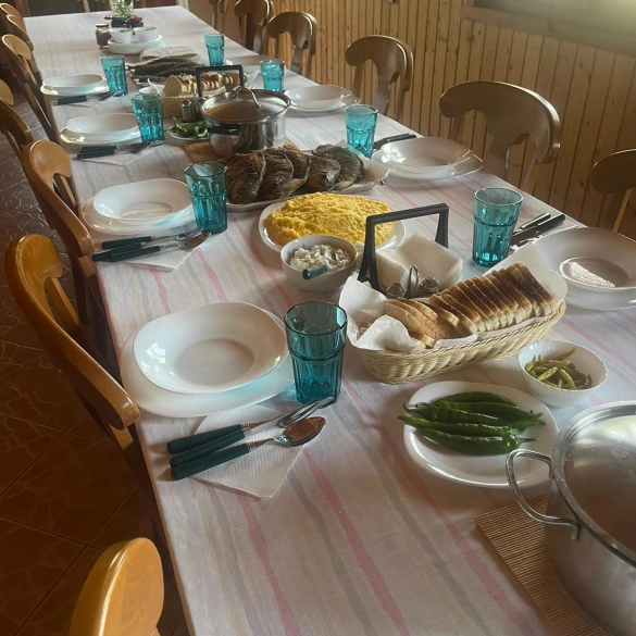 Masă la Pensiunea Pagaya Masă la Pensiunea Pagaya